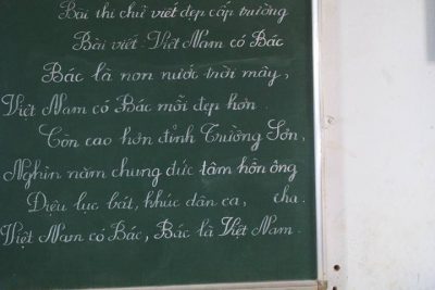 Trường Tiểu học Nguyễn Văn Trỗi Thi viết chữ đẹp