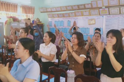 TRƯỜNG TH NGUYỄN VĂN TRÕI TỔ CHỨC TẬP HUẤN CHUYÊN MÔN NĂM HỌC 2022-2023